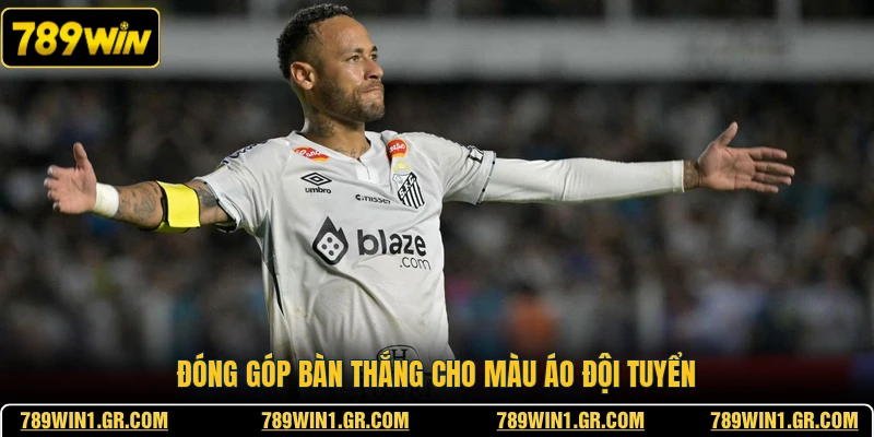 Neymar Jr - Vũ Công Samba Tài Hoa Trong Lòng Người Hâm Mộ Đóng góp bàn thắng cho màu áo đội tuyển
